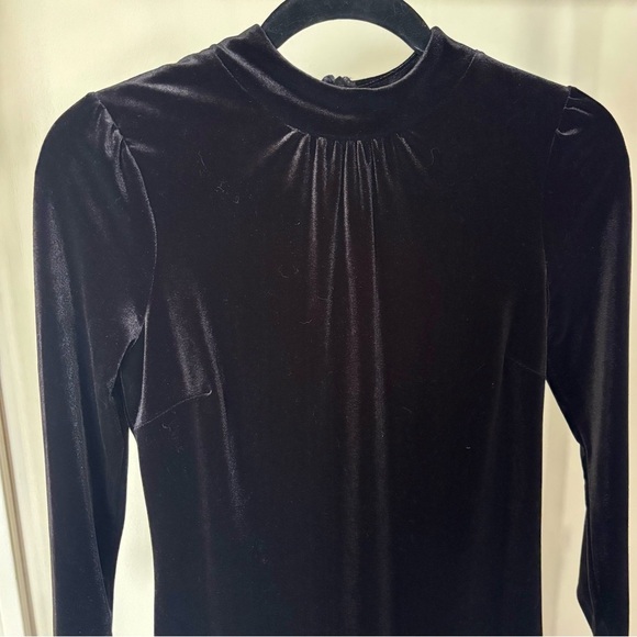 BODEN Livia Velvet Shift Dress - Picture 6 of 12